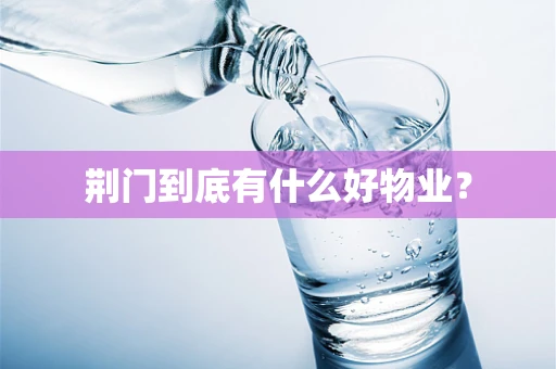 荆门到底有什么好物业？