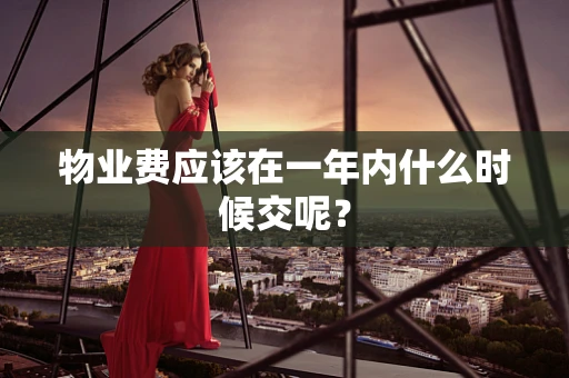 物业费应该在一年内什么时候交呢？