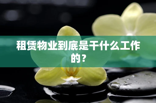 租赁物业到底是干什么工作的？