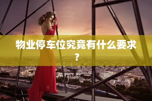 物业停车位究竟有什么要求？