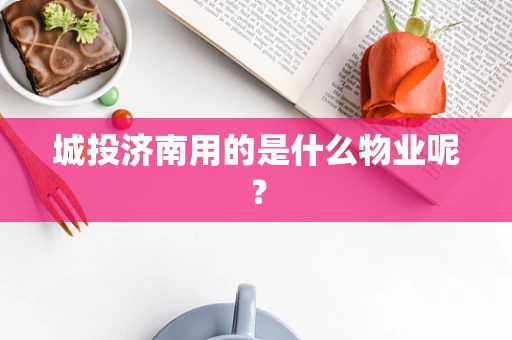 城投济南用的是什么物业呢？