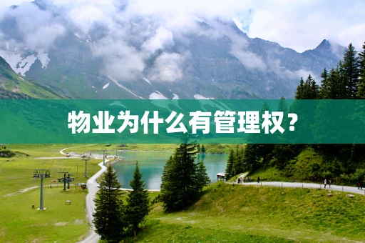 物业为什么有管理权？