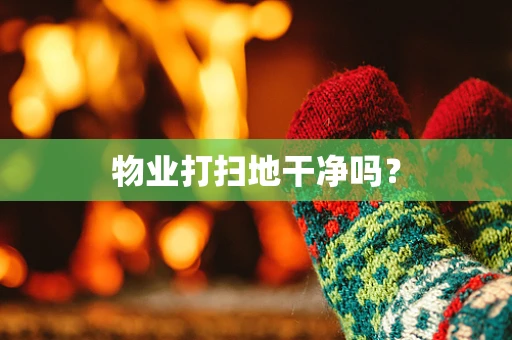 物业打扫地干净吗？
