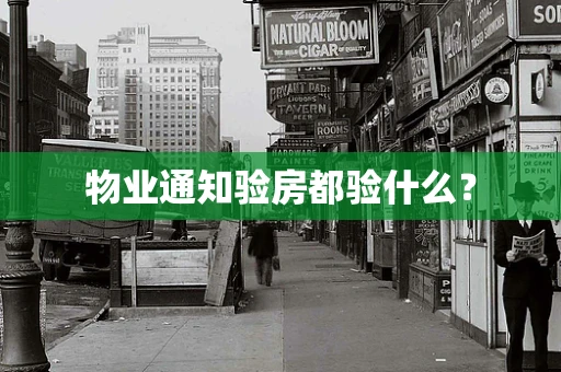 物业通知验房都验什么？