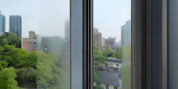 小区玻璃漏气，物业会管吗？