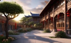 福星阁物业管事吗？