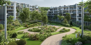 一个小区可以分两个物业来管理吗？