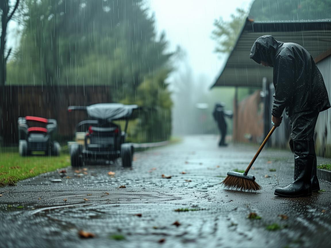 下雨天物业能干什么活呢？